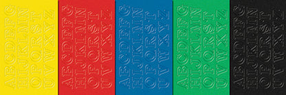 URSUS Moosgummi Buchstaben A-Z 8460099 5 Farben ass. 130 Stück