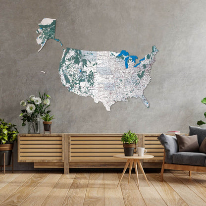 Map of the USA