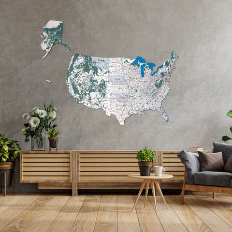 Map of the USA