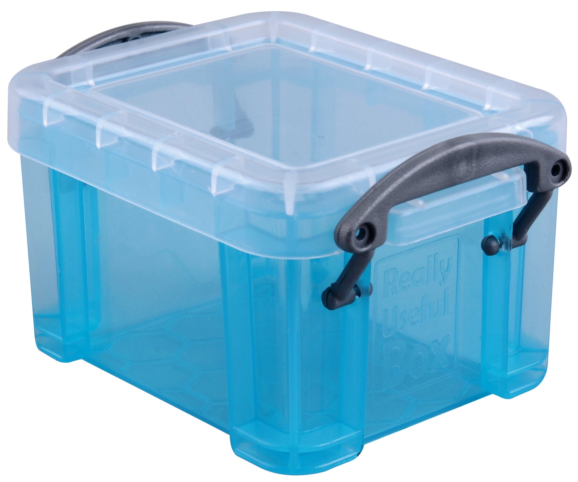 USEFULBOX Kunststoffbox 0,14lt 68501217 transparent blau