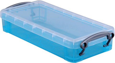 USEFULBOX Kunststoffbox 0,55lt 68501617 transparent blau