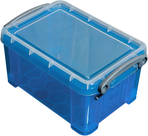 USEFULBOX Kunststoffbox 0,7lt 68501706 transparent blau