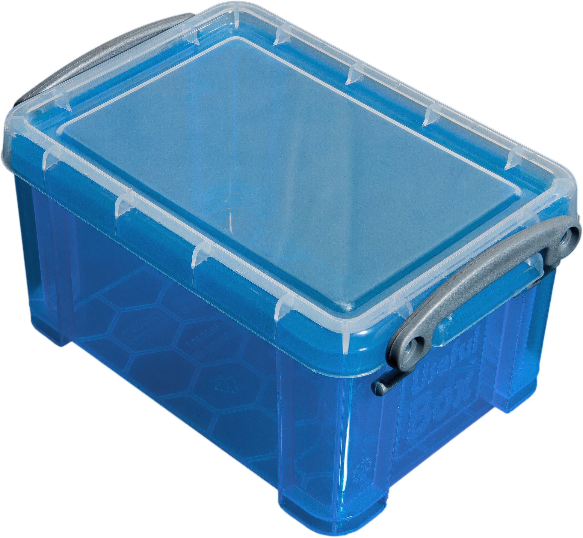 USEFULBOX Kunststoffbox 1,6lt 68507206 transparent blau