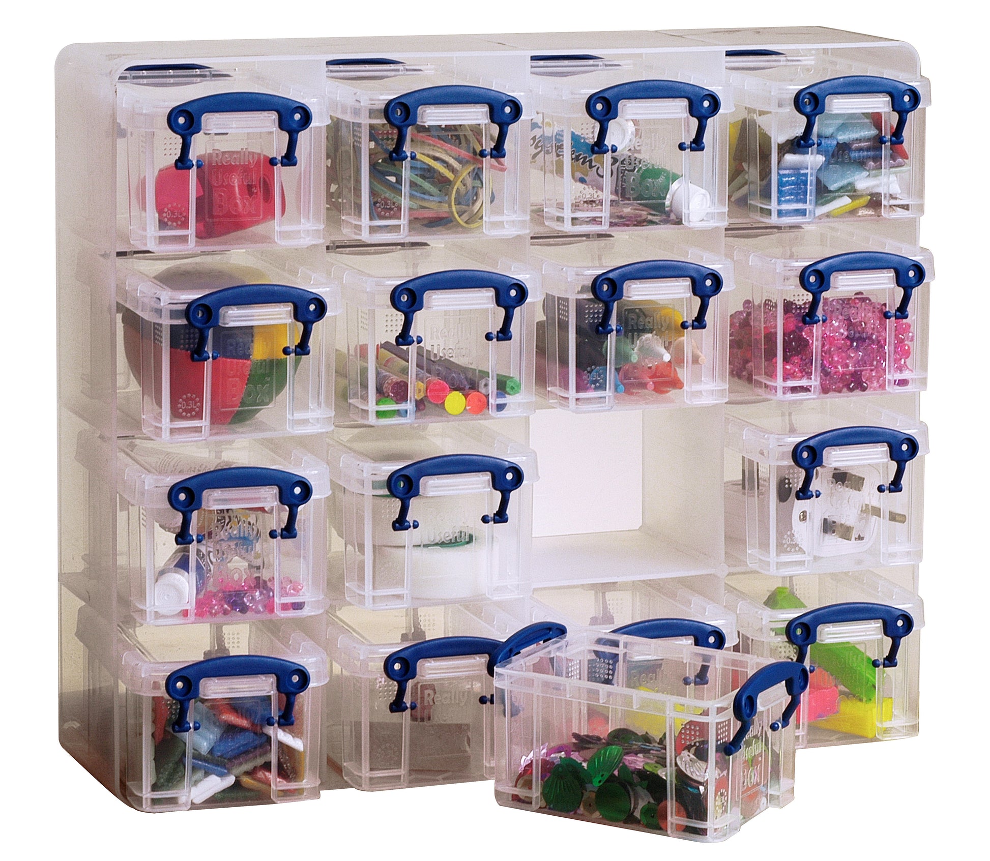 USEFULBOX Organizer Set 0,14lt 68507300 transparent