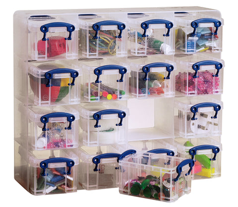 USEFULBOX Organizer Set 0,14lt 68507300 transparent