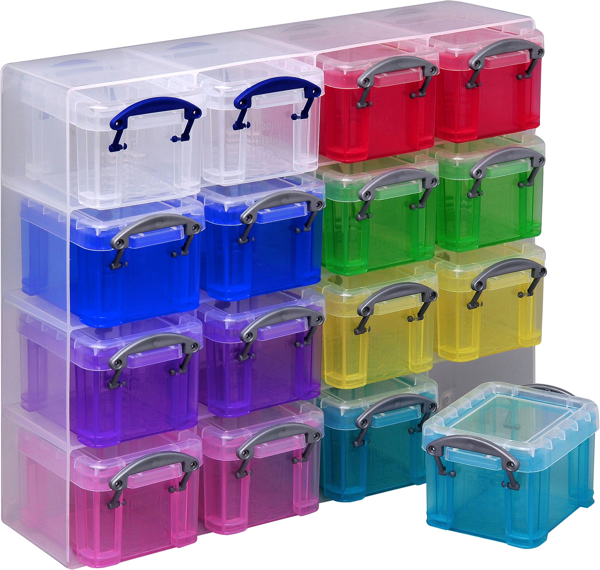 USEFULBOX Organizer Set 0,14lt 68507301 farbig ass.