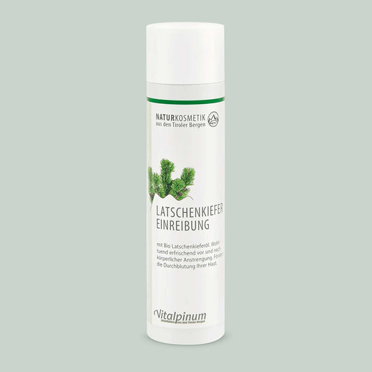 Latschenkiefer Einreibung Unterweger – Naturkosmetik bei Muskelverspannung & körperlicher Belastung