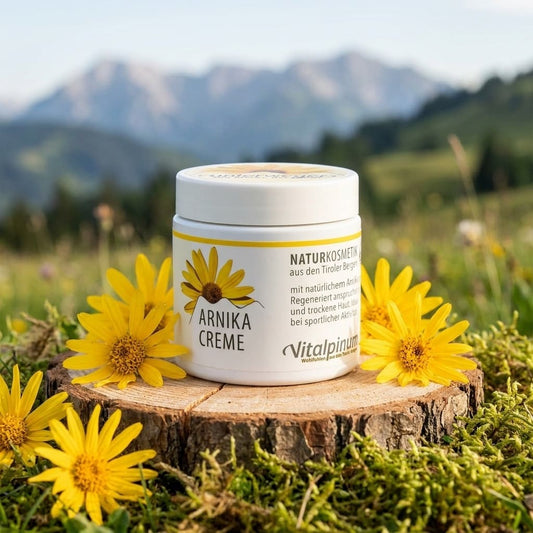 Unterweger Arnika Creme 100ml – Naturkosmetik til pleje af muskler & tør hud med gennemblødningfremmende effekt