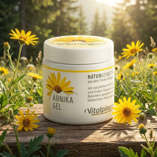 Unterweger Arnika Gel | Vegansk Naturkosmetik ved muskelspændinger & sport