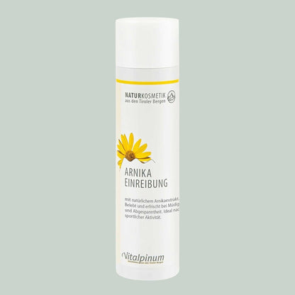 Unterweger Arnika Einreibung – vegana cosmetica naturale per la cura dei muscoli & rigenerazione