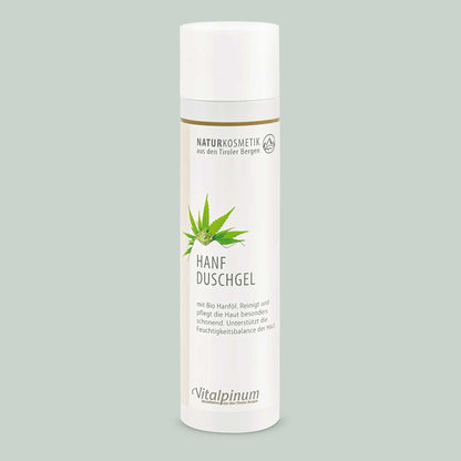 Unterweger Hanf Duschgel 250ml – Натуральна косметика з конопляною олією та лимонною олією для ніжного догляду за чутливою шкірою