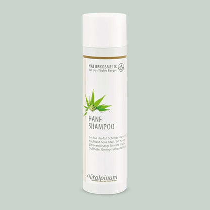 Unterweger Hanf Shampoo 235ml – Натуральна косметика з конопляною олією та лимонною олією для догляду за волоссям та чутливою шкірою голови