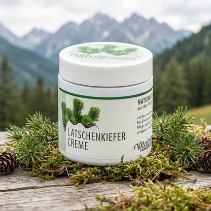 Latschenkiefer Krem Unterweger – regenererende naturkosmetikk for pleie etter sport og ved muskelspenninger