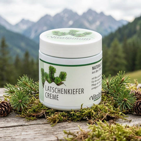 Latschenkiefer Krem Unterweger – regenererende naturkosmetikk for pleie etter sport og ved muskelspenninger