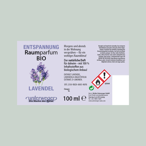 BIO Лаванда Простір-парфуми від Унтервегера – Альпійська свіжість та природне розслаблення