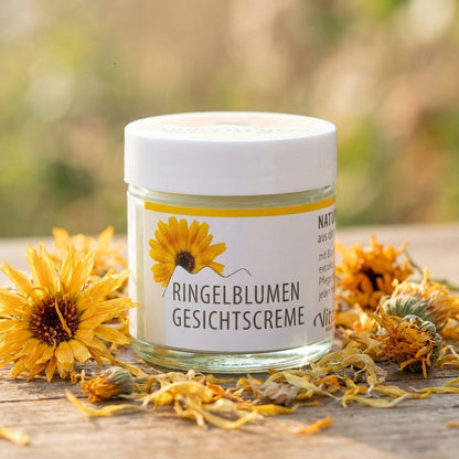 Crema viso alla calendula di Unterweger