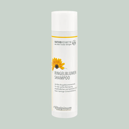 Shampoo Ringelblumen Unterweger – Cosmetici naturali con Calendula per cuoio capelluto sensibile e irritato
