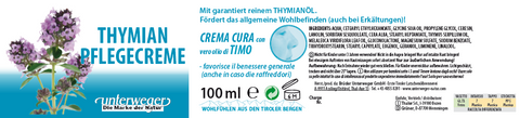 Thymian Körpergel – für deine Haut | Unterweger