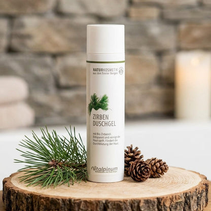 Unterweger Zirben Duschgel 250ml | Naturkosmetik med økologisk Zirbenolje