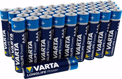 VARTA Batterie Longlife Power 4903121194 LR03/AAA 40er-Blister