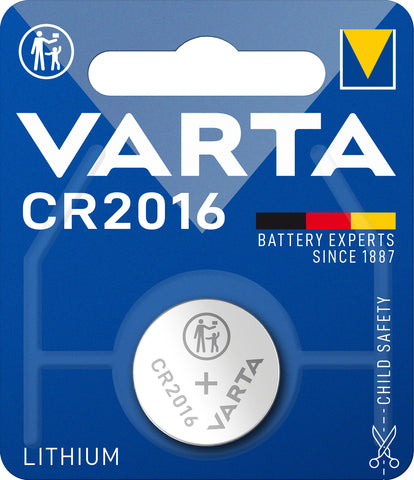 VARTA Knopfzelle Lith. CR2016,3V 6016101401 90 mAh 1 Stück