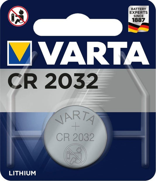 VARTA Knopfbatterie CR2032,3V 6032101401 230 mAh 1 Stück