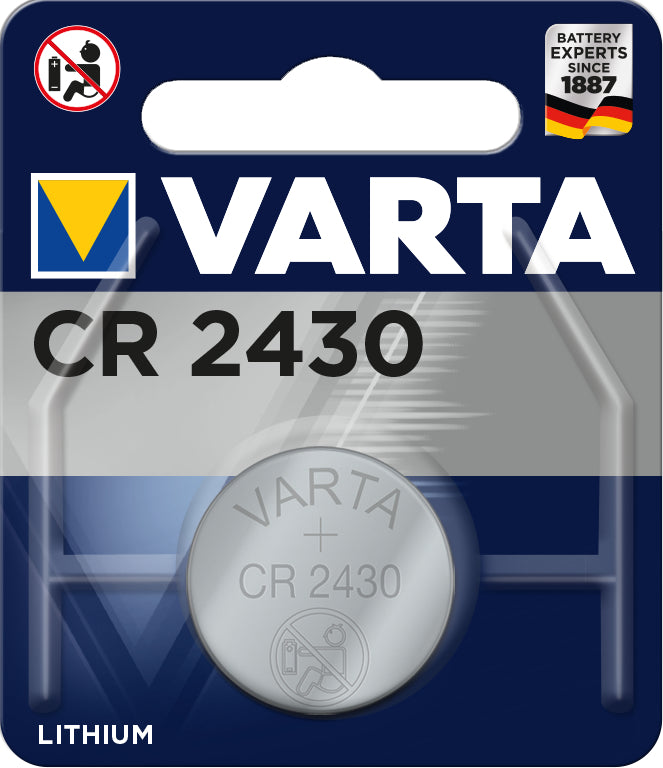 VARTA Knopfzelle 6430101401 CR2430, 1 Stück