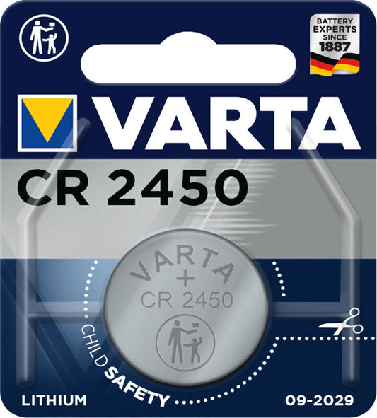 VARTA Knopfzelle Lithium CR2450,3V 6450101401 560 mAh 1 Stück