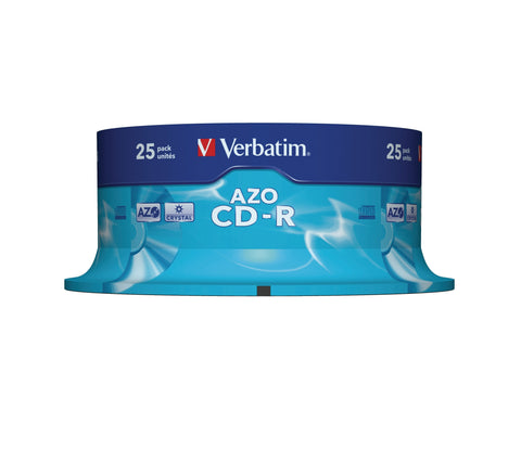 VERBATIM CD-R Spindle 80MIN/700MB 43352 52x crystal 25 Pcs