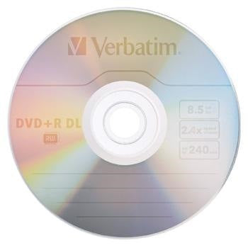 VERBATIM DVD-R Spindle 4.7GB 43549 1-16x 100 Pcs