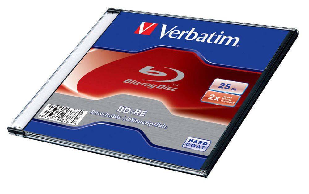 VERBATIM BD-RE Jewel 25GB 43615 1-2x 5 Pcs