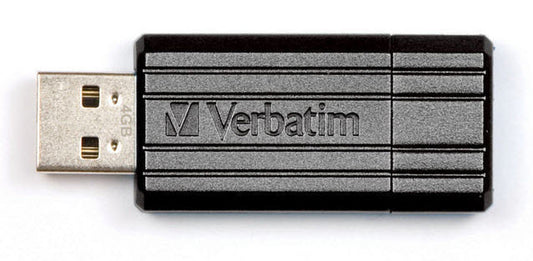 VERBATIM USB-Drive Pin Stripe 32GB 49064 black