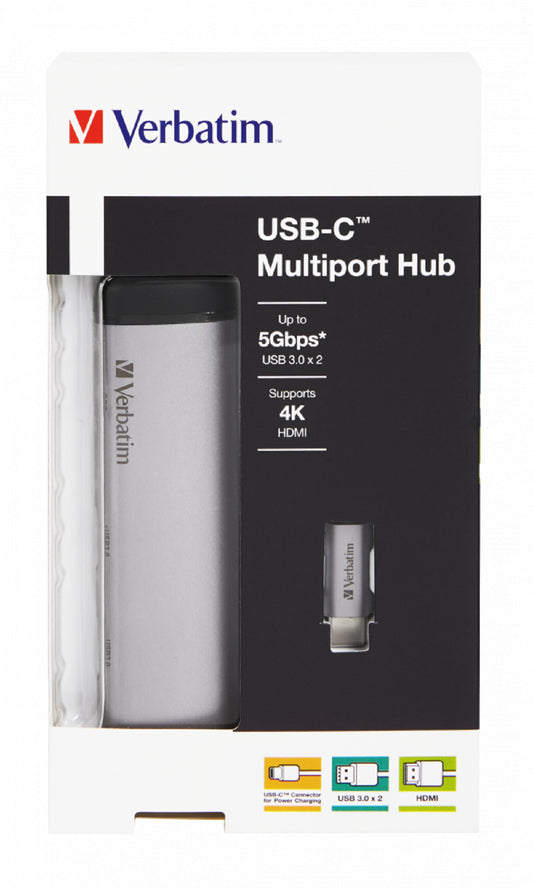 VERBATIM USB-C Multiport HUB 49140 USB 3.1/HDMI