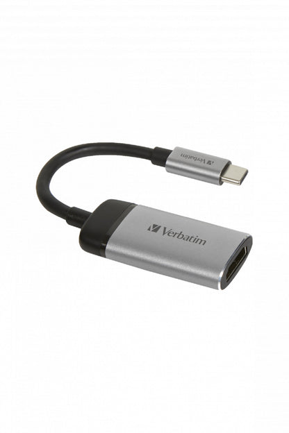 VERBATIM USB-C to HDMI 4K Adapter 49143 USB 3.1 / HDMI 10cm CABLE