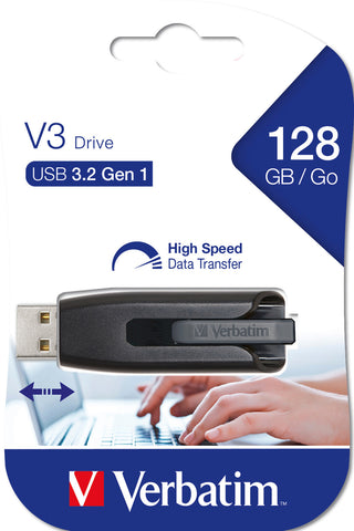 VERBATIM Store n Go Drive V3 128GB 49189 USB 3.0 black