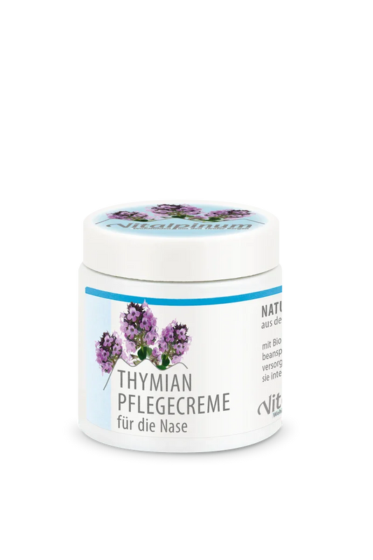 Thymian Plejecreme Unterweger – Naturkosmetik med thymianolie til støtte ved forkølelse