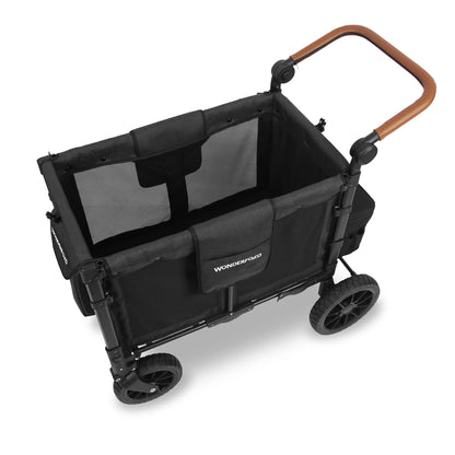 Wonderfold | Kinderwagen | Luxe double Stroller Wagon | Volcano Black