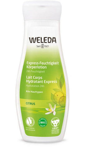 WELEDA Körperlotion Citrus Expr.-Feucht.