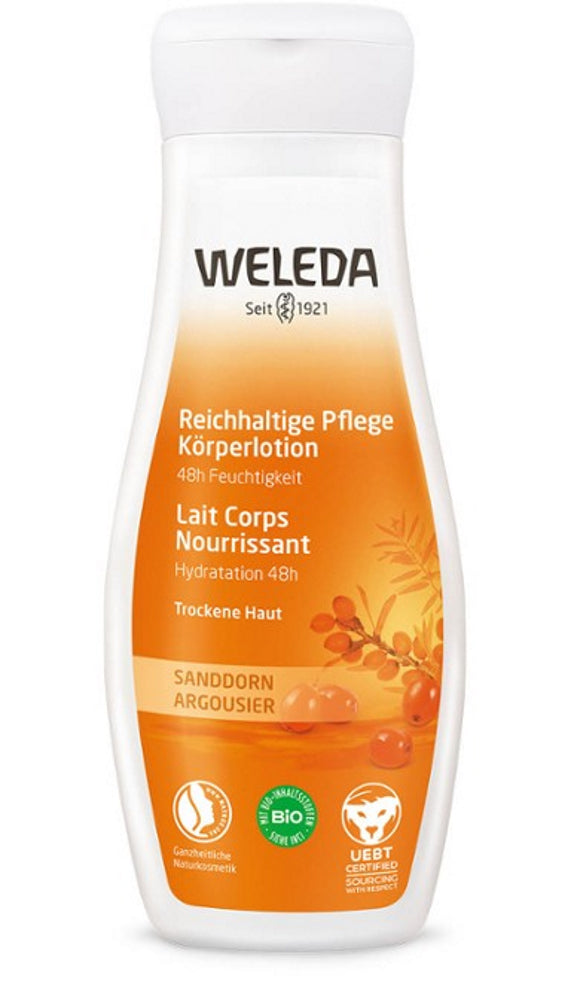 WELEDA Körperlotion Sanddorn reichhaltig