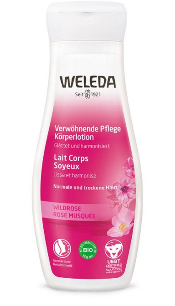 WELEDA Körperlotion Wildrose verwöhnend