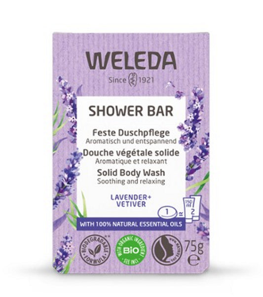 WELEDA Feste Duschpfl. Lavender&Vetiver