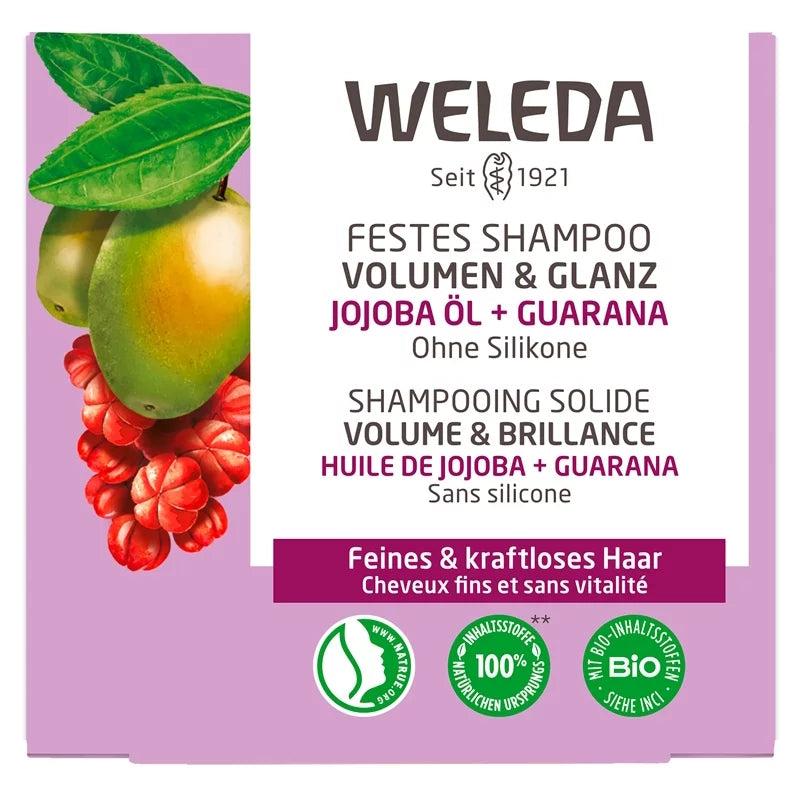 WELEDA Festes Shampoo Volumen & Glanz