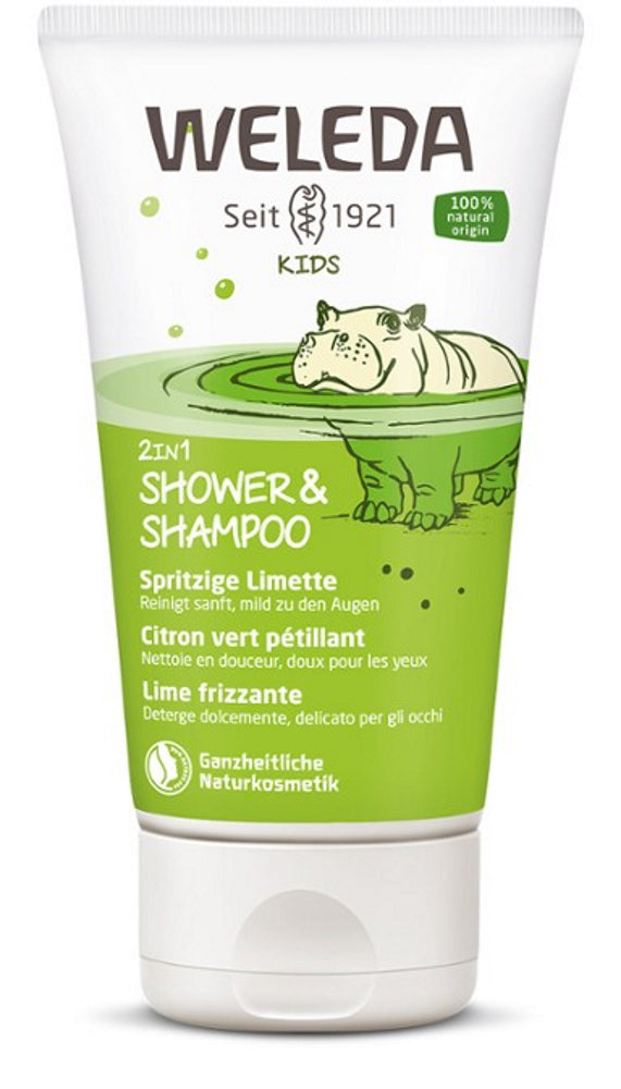 WELEDA Kids 2in1 Shower & Shampoo Limett