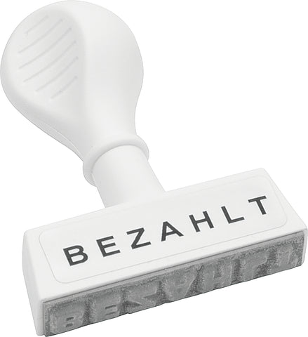 WEDO Textstempel 193 9 Bezahlt