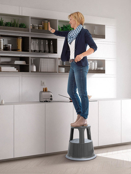 WEDO Rolltritt 212112 44x29,5x43,5cm grau