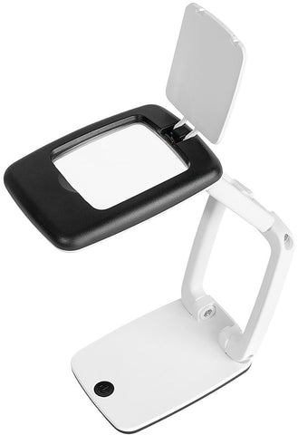 WEDO Tischlupe Pocket, LED 27175101 inkl. Batterien weiss