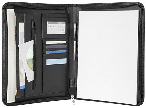 WEDO Tagungsmappe ELEGANCE A4 5854301 incl. Block und Aussentasche