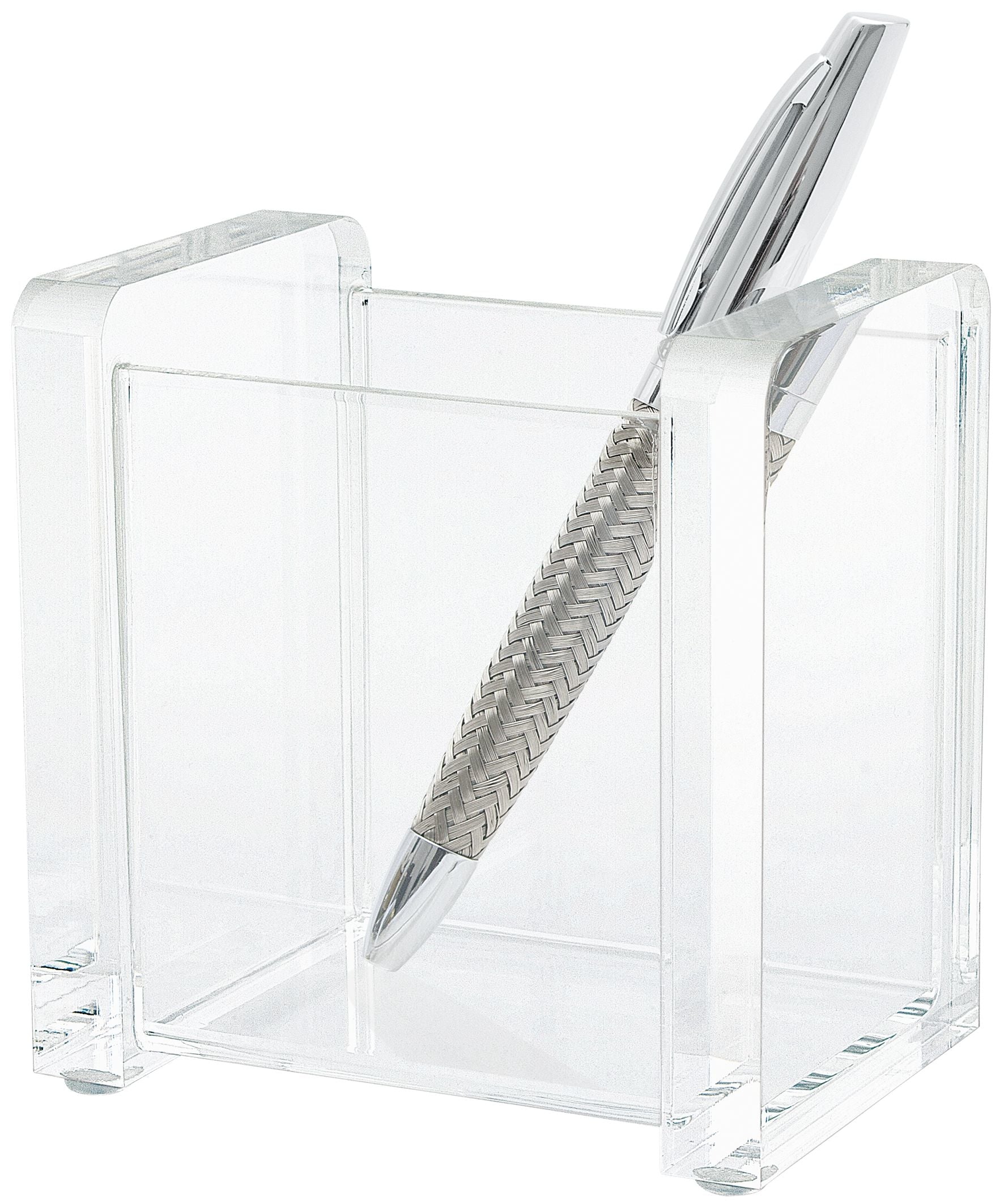 WEDO Stifteköcher CRISTALLIC 604016 9.4x9.4x6.5cm Acryl transp.