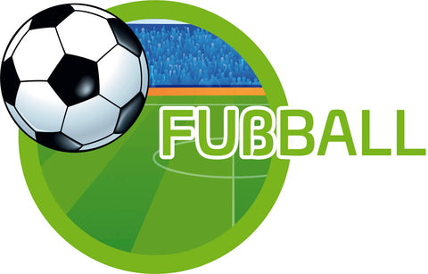 WEDO Bastelschere Magic 13cm 7343011 hellgrün Football