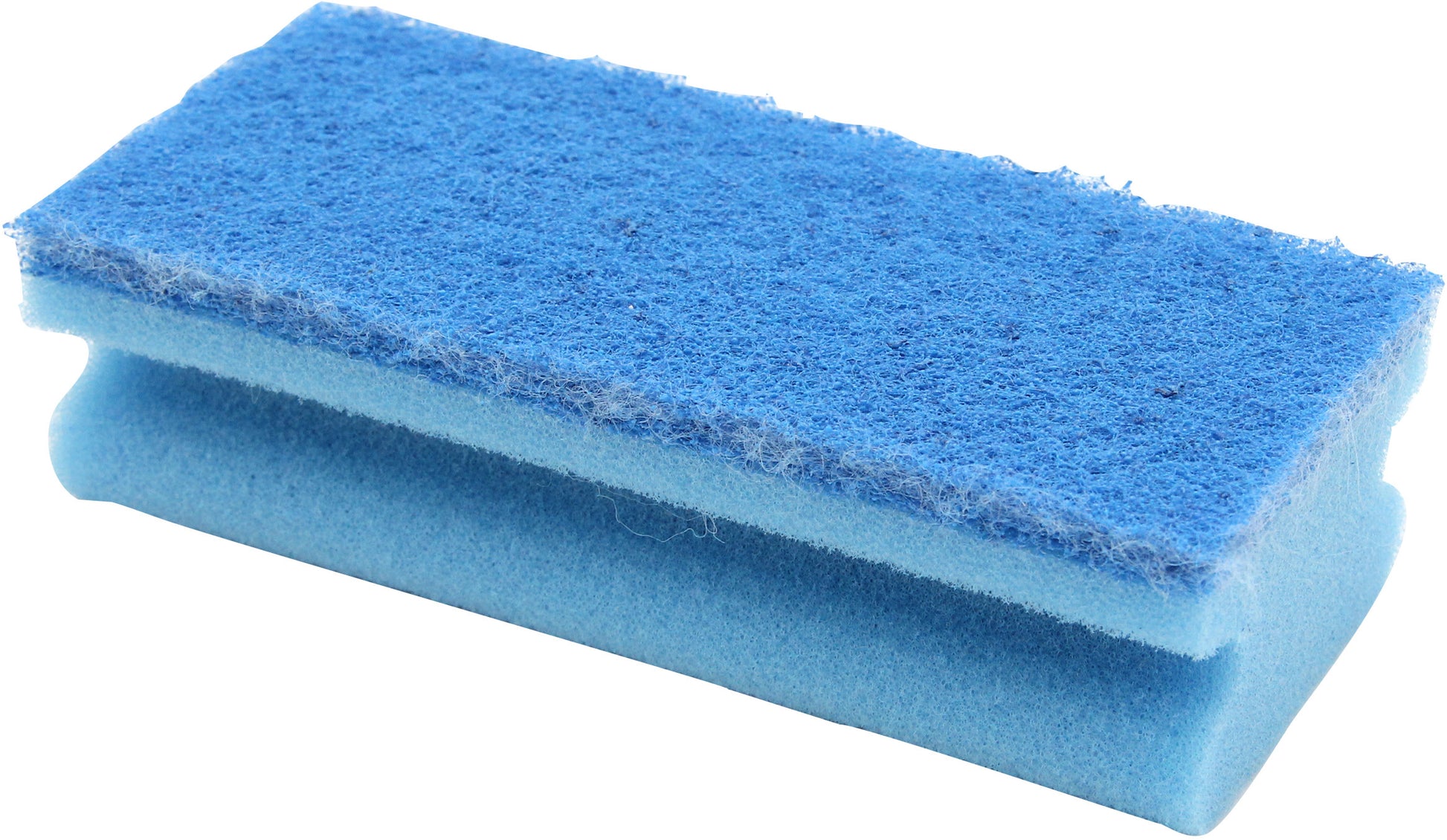 WEITACLEAN Padschwamm 150x70x43mm 5028028 blau, kratzend 10 Stück